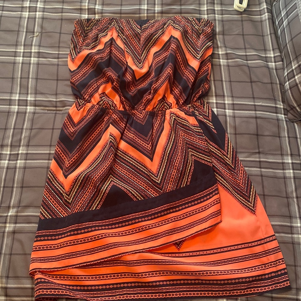 Strapless dress